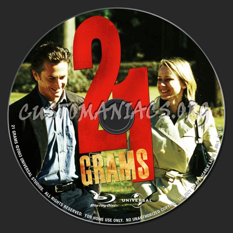 21 Grams blu-ray label