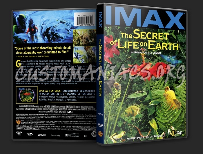 The Secret of Life on Earth IMAX dvd cover