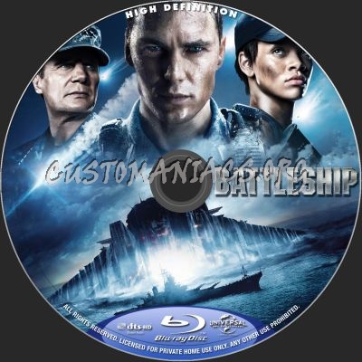 Battleship blu-ray label