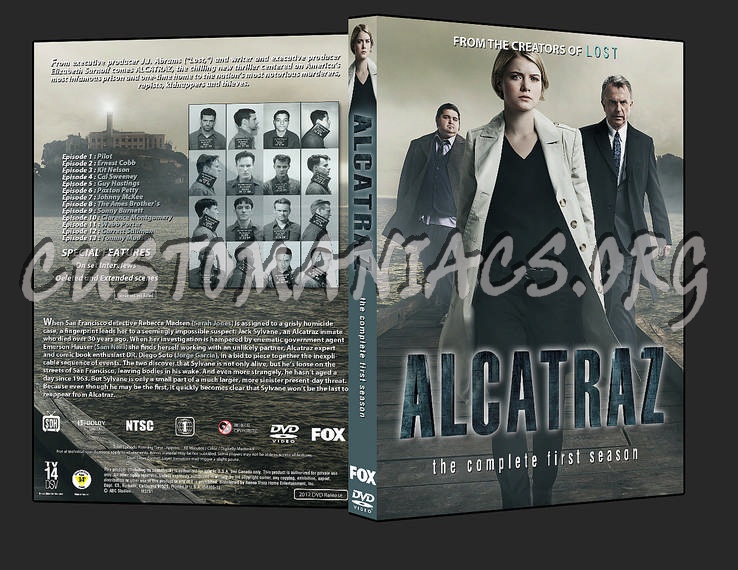 Alcatraz Season 1 dvd cover