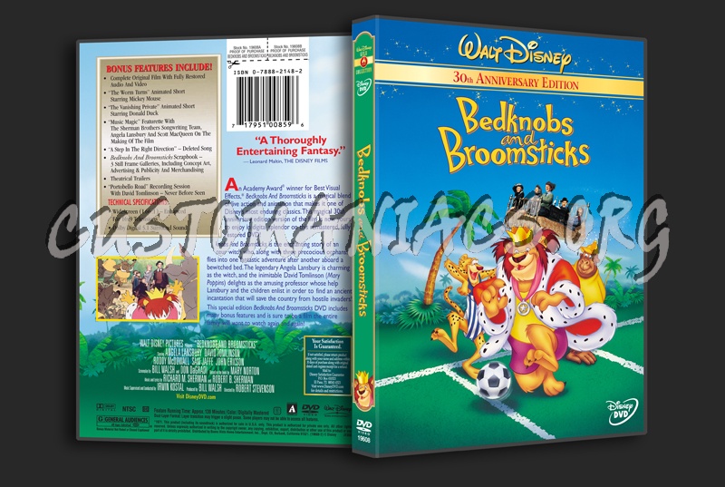 Bedknobs and Broomsticks dvd cover