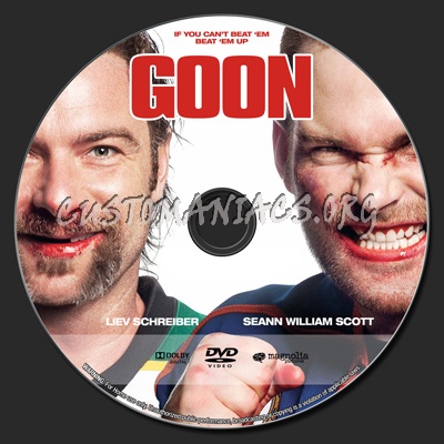 Goon dvd label