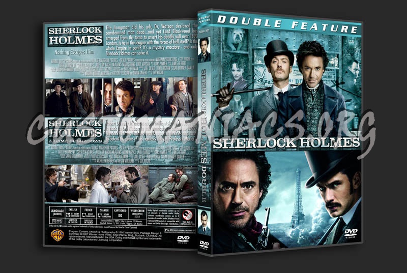 Sherlock Holmes Double Feature dvd cover