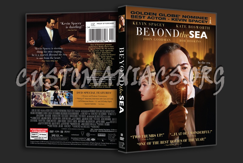 Beyond the Sea dvd cover