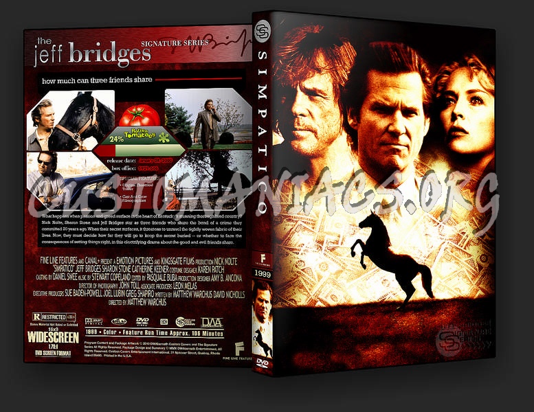 Simpatico dvd cover