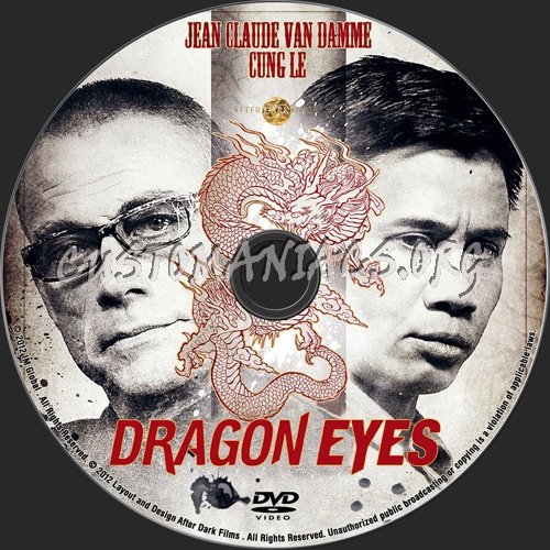 Dragon Eyes dvd label