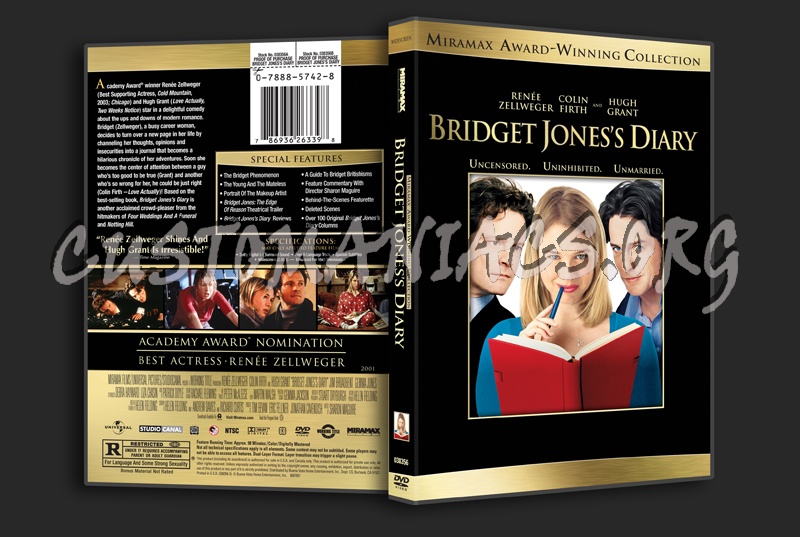 Bridget Jones's Diary dvd cover