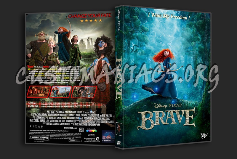 Brave dvd cover