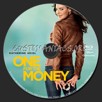 One For The Money blu-ray label