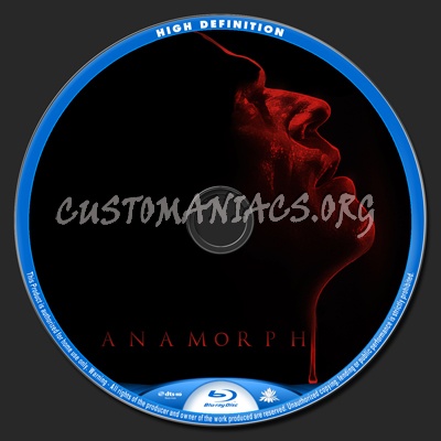 Anamorph blu-ray label