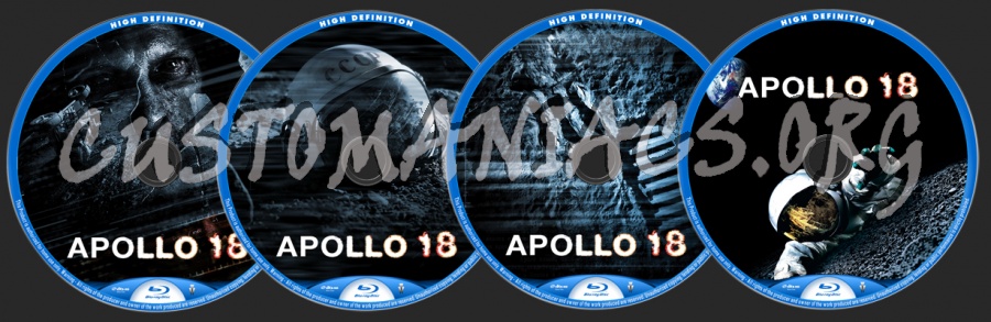 Apollo 18 blu-ray label