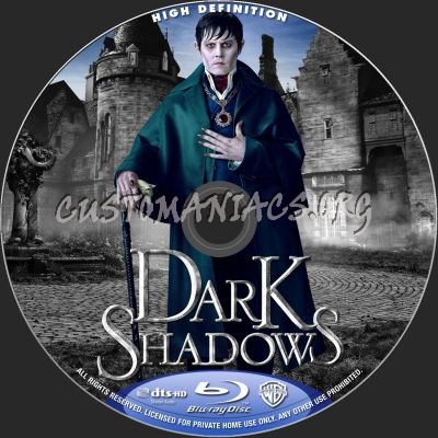 Dark Shadows blu-ray label