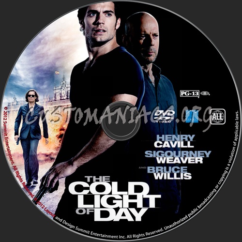 The Cold Light of Day dvd label