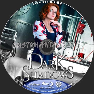 Dark Shadows blu-ray label