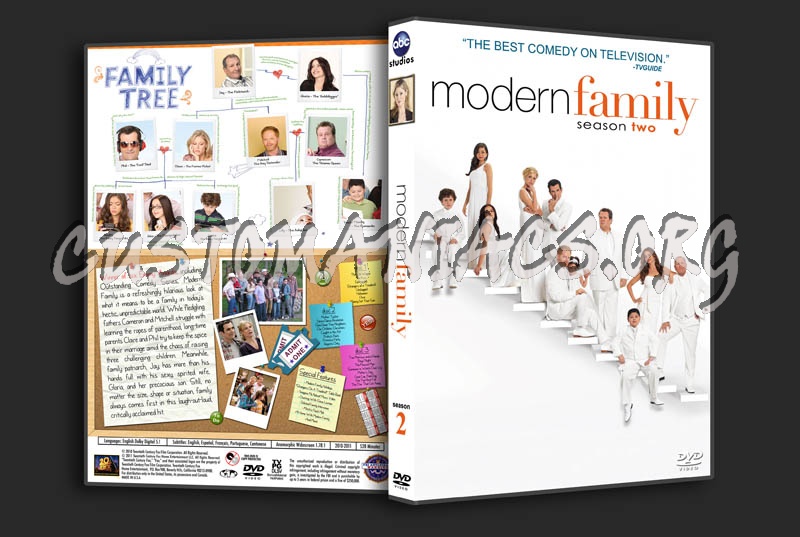 Modern Family - Season 2 dvd cover