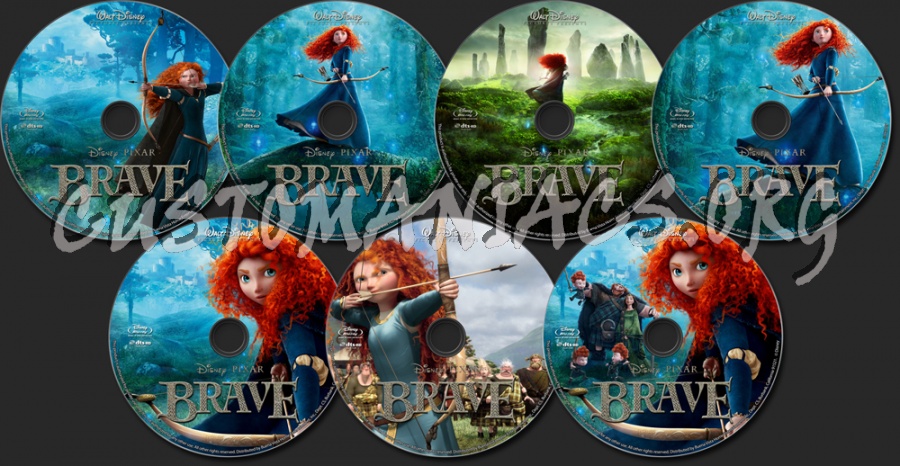 Brave blu-ray label