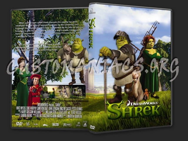 Shrek dvd cover