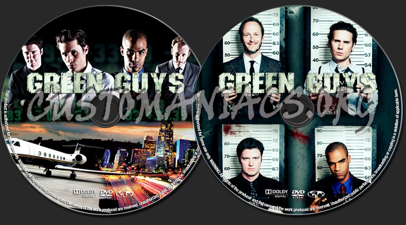 Green Guys dvd label