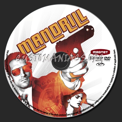 Mandrill dvd label