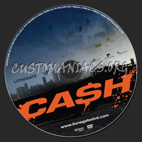 Ca$h dvd label