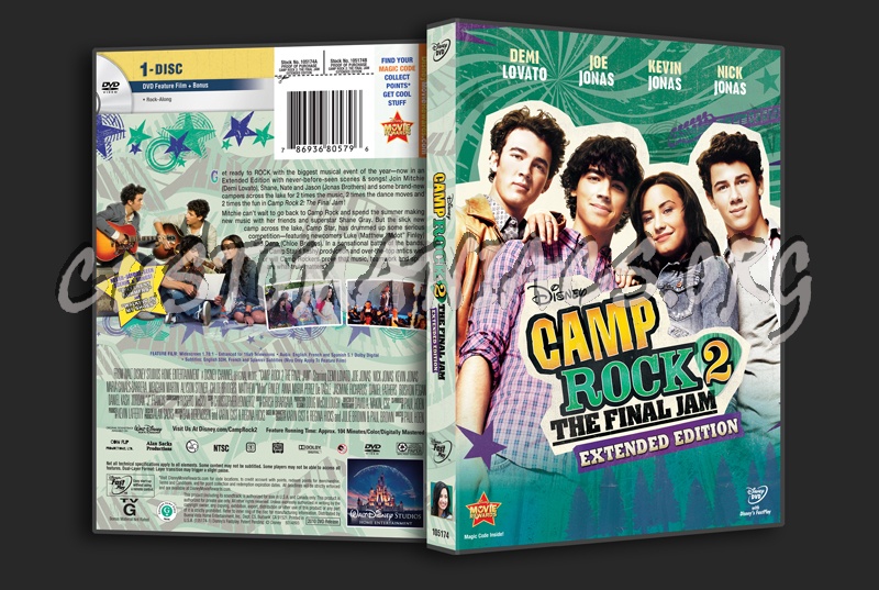 Camp Rock 2 dvd cover