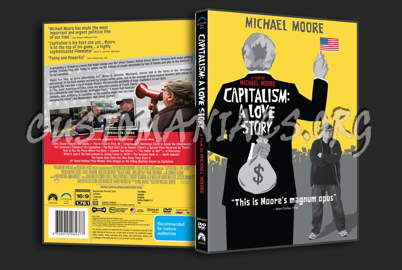 Capitalism A Love Story dvd cover