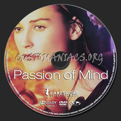 Passion Of Mind dvd label