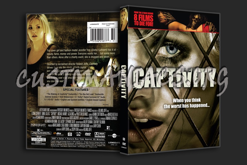 Captivity dvd cover