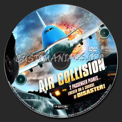 Air Collision dvd label