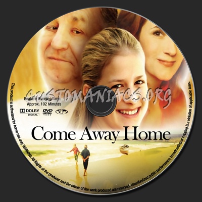 Come Away Home dvd label