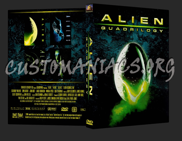 Alien Quadrilogy dvd cover