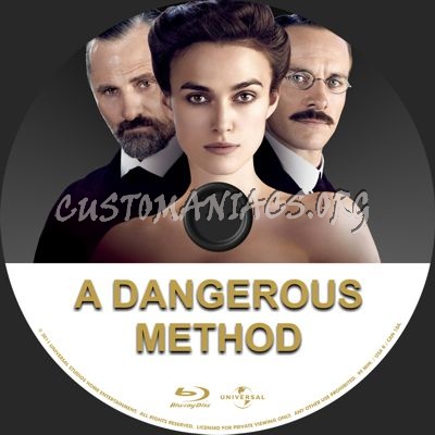 A Dangerous Method blu-ray label