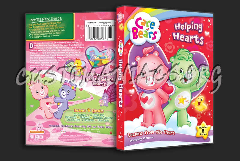 Care Bears Helping Hearts dvd cover