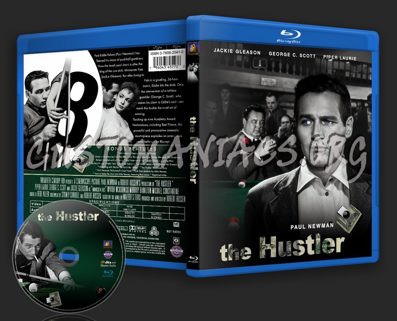 The Hustler blu-ray cover