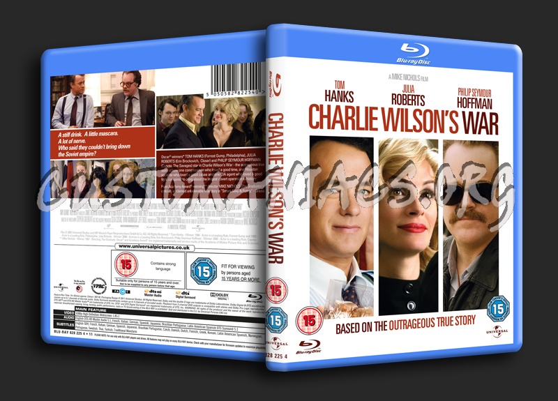 Charlie Wilson's War blu-ray cover