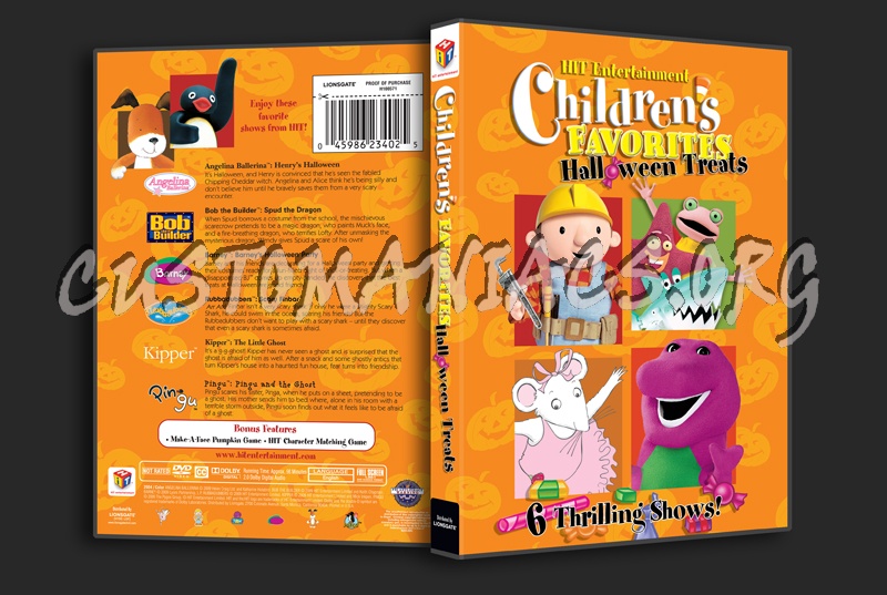 Children's Favorites: Halloween Treats dvd cover
