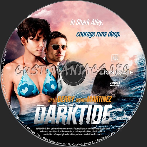 Dark Tide dvd label