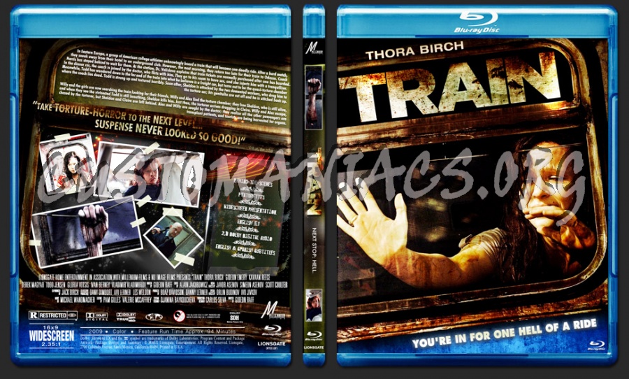 Train blu-ray cover