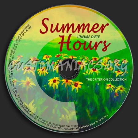 513 - Summer Hours dvd label