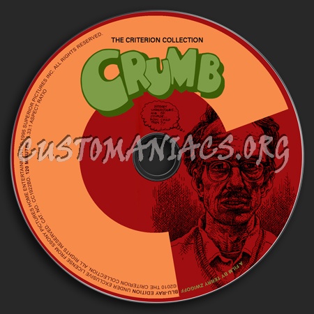 533 - Crumb dvd label