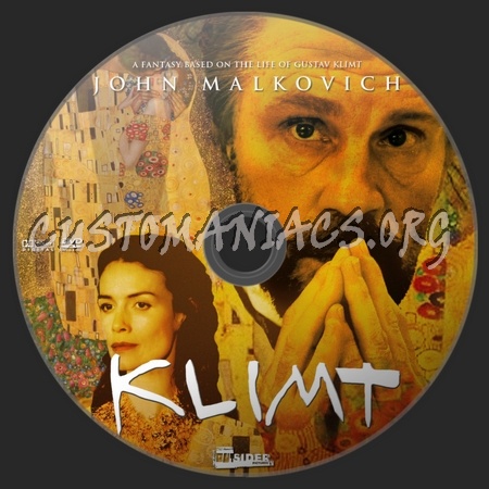 Klimt dvd label