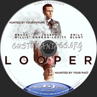 Looper blu-ray label