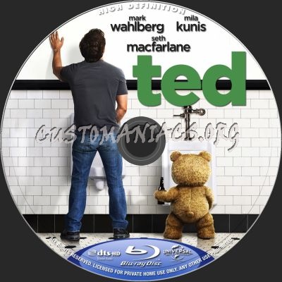 Ted blu-ray label