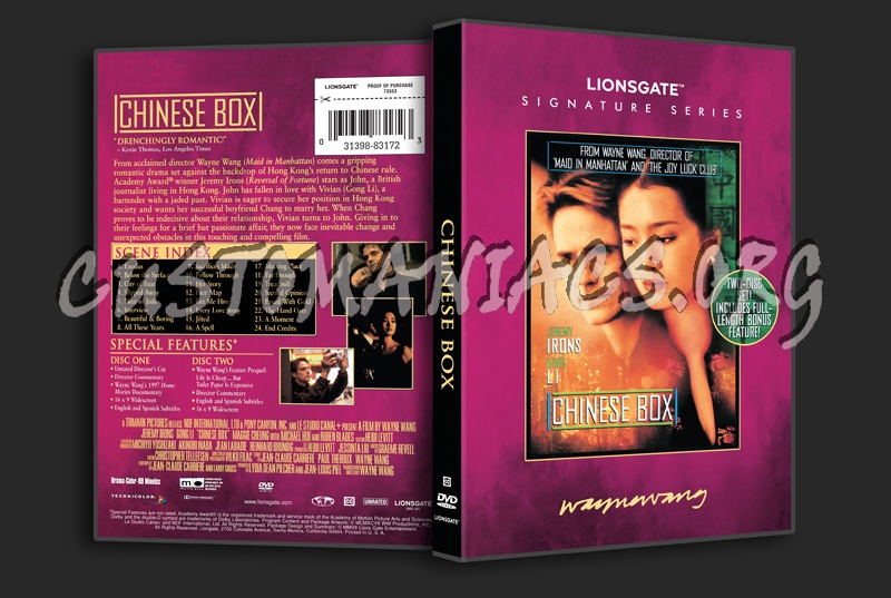 Cinese Box dvd cover