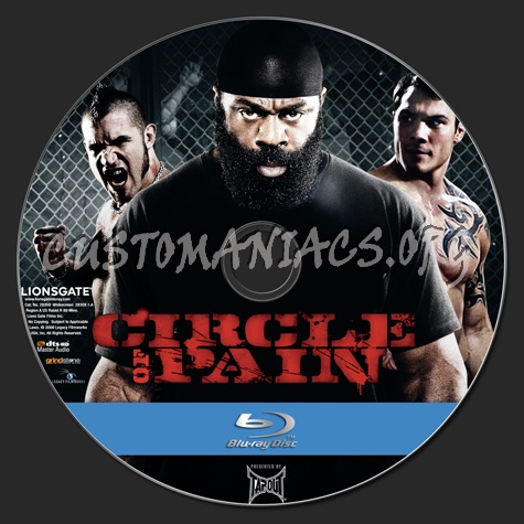 Circle of Pain blu-ray label