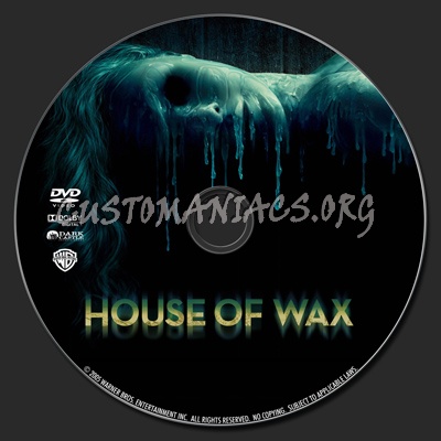 House of Wax dvd label