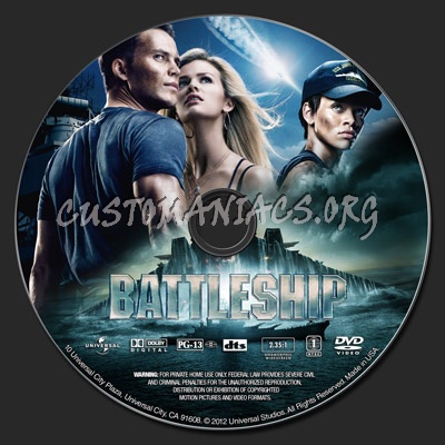 Battleship dvd label