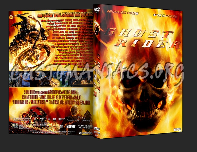 Ghost Rider dvd cover