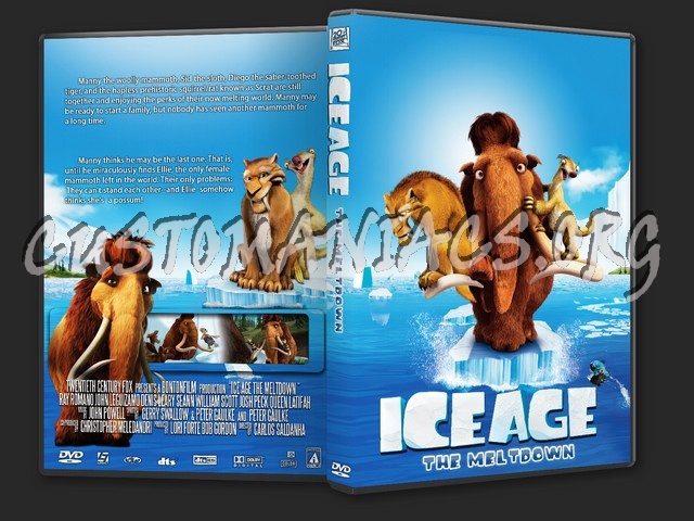 Ice Age The Meltdown dvd cover