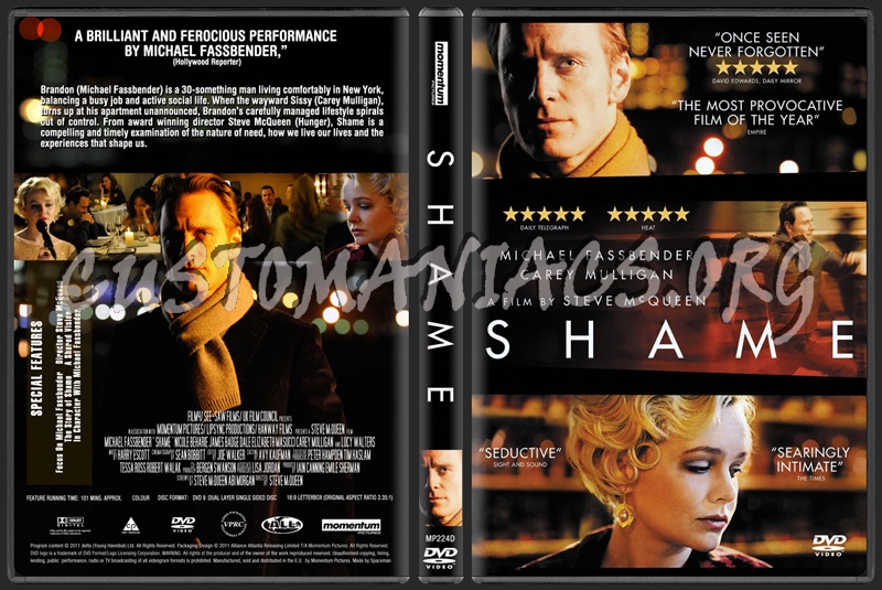 Shame dvd cover